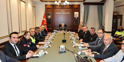 Sivas’ta kış tedbirleri masaya yatırıldı