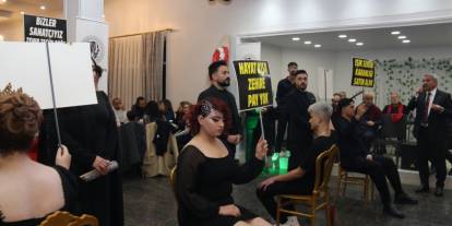 Sivas'ta kuaförlerden uyuşturucu farkındalığı