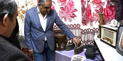 Sivas'ta100 yıllık eşyalar gün yüzüne çıktı