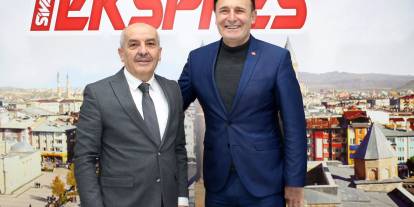 Mehmet Akgül’den Sivas Ekspres’e Ziyaret