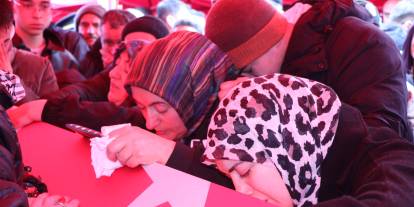 Şehidimiz son yolculuğuna uğurlandı