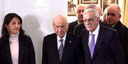 DEM Parti heyeti ile görüşme sonrası Bahçeli’den açıklama: “İmzamı atıyorum”