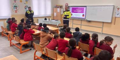 Sivas’ta trafik bilinci küçük yaşta kazandırılıyor