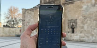 Sivas'ta hava sıcaklığı -5 dereceye düştü