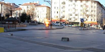 Sivas'ta şüpheli poşet alarmı