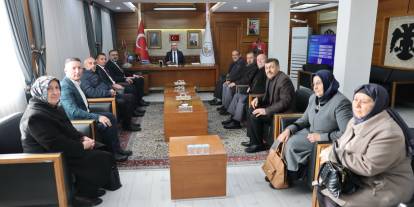 Sivas'ta Şehit Ailelerinden Başkan Uzun’a Teşekkür Belgesi