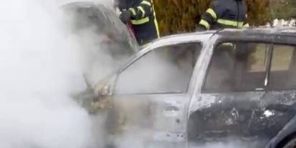 Sivas’ta Soğuklar Bastırdı, Araçlar Alev Aldı