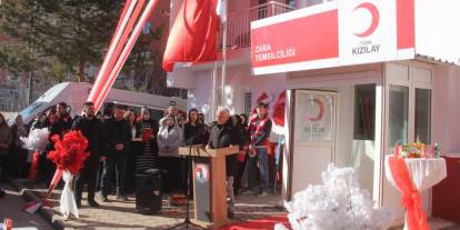 Sivas Zara, Kızılay’ın Yeni Üssü Oldu