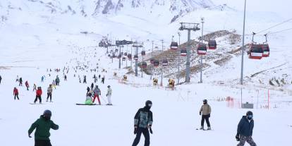 Erciyes sezonu  açtı gözler Yıldız'da