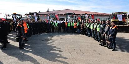 Sivas'ta kar kaplanları kışa hazır