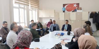 Sivas’ta Şehit Osman Yurt Ortaokulu’nda Taziye Ziyareti