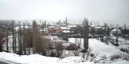 Sivas’ta Soğuk Hava Geri Döndü, Kar Yağışı Başladı
