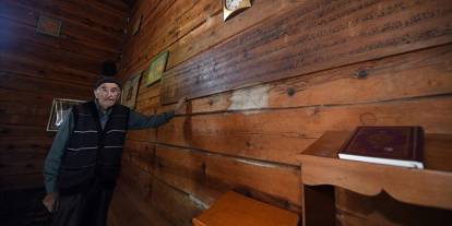 126 yıllık çivisiz cami yıllara meydan okuyor