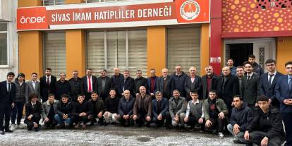 Sivas imam hatip camiası yeni başkanını seçti