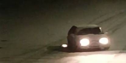 Sivas'ta Gece Yarısı Drift, Mahalleyi Ayağa Kaldırdı