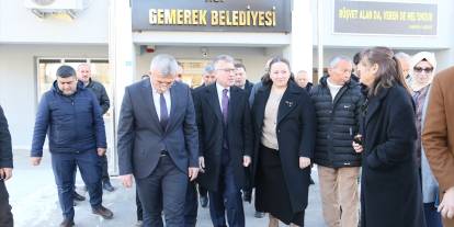 AK Parti Grup Başkanı Güler Gemerek’te incelemelerde bulundu