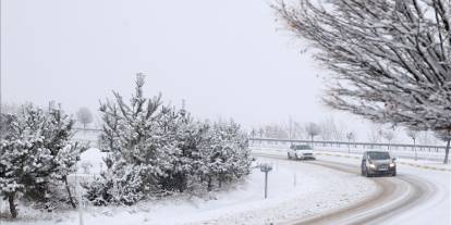 Sivas için kuvvetli kar ve tipi alarmı