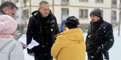 Sivas Belediye180 Personel 52 Araçla Görevde