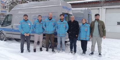 Sivas’ta Kar Sağlığı Aksatamadı: Evde Bakım Ekipleri Fedakârca Sahada