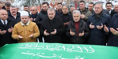 BBP Sivas İl Başkanı Ahmet Polat son yolculuğuna uğurlandı