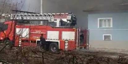 Müstakil evde yangın: 1 yaralı