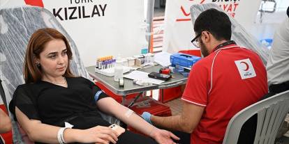 Kan bağışında, kadın ve gençlerin payı 2025'te arttı