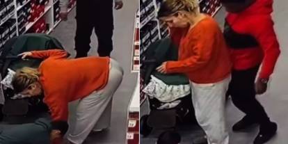 Çocuğunun yanında anneye çirkin davranış