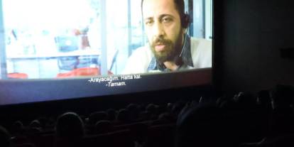 Vali Şimşek öğrencilerle Hind Rajab'ın Sesi'ni izledi