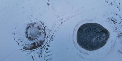 Sivas’ın Doğadaki Gözleri Dondu