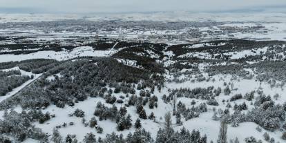 Sivas’ın Akciğeri Beyaza Büründü