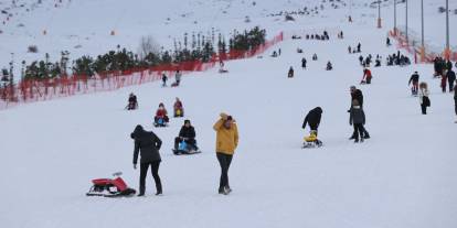 Yıldız Dağı hafta sonu doldu taştı