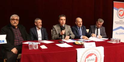 Sivas'ta marangozlar başkanını seçti