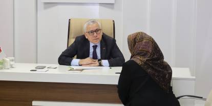 Vali Şimşek Açık Kapı’da Vatandaşla Buluştu