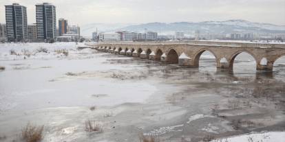 Sivas’ta kar, yerini soğuk havaya bıraktı