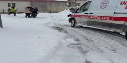 Sivas'ta hasta kadın için ekipler seferber oldu