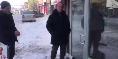 Sivas’ta soğuk rekoru: Kilit dondu, esnaf kapıyı açamadı