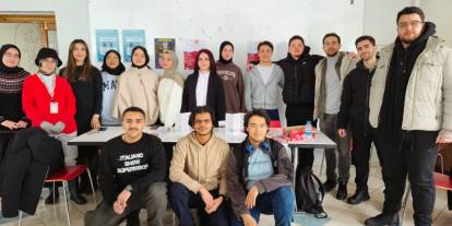 Sivas’ta öğrencilerden “Bağışla Umut Ol” mesajı