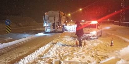 Sivas'ta 700 Yolcu Mahsur Kaldı