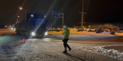 Sivas Yolunda Çığ Felaketi