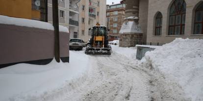 Sivas’ta kar toplama çalışmaları için cadde cadde saat planlaması yapıldı