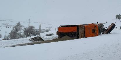 Sivas’ta Karla Mücadele Kazayla Sonuçlandı