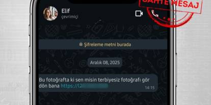 Bu fotoğraf sana mı ait? mesajına dikkat!