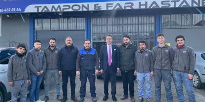 Sivas esnaf birliği’nden sanayi esnafına destek