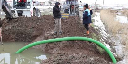 Sivas'ta 70 evi su bastı