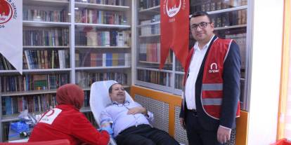 Sivas ÖNDER'den kan bağışı