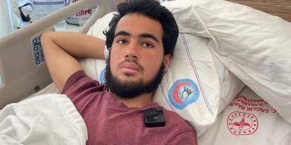 Domuzun saldırdığı çoban ölümden döndü