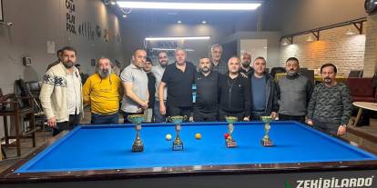 Sivas’ta bilardo il birinciliği tamamlandı