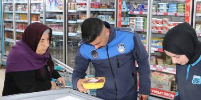 Ulaş'ta ramazan ayı öncesi marketler denetlendi