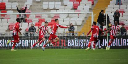 Sivasspor uzatmada hayal kırıklığı yarattı