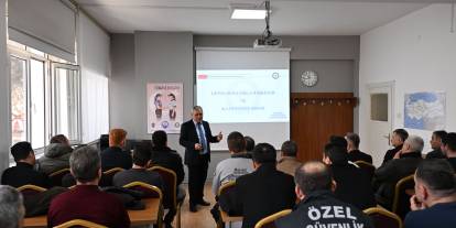 Sivas’ta özel güvenlik görevlilerine KAAN eğitimi